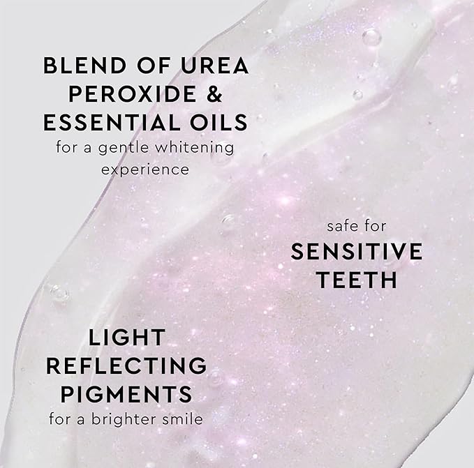 MOON Teeth Whitening Pen, Vanilla Mint, 0.09 Fl Oz, Gentle on Teeth, Whitens with Antioxidants & Essential Oils, Vegan Whitening Gel in an Easy Applicator