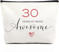 fkovcdy 30th Birthday Gifts for Women: Multipurpose Travel Makeup Bag - Multicolor, Waterproof, Large Capacity