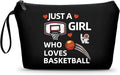 Basketball Accessories,Basketball Purse for Girls,Basketball Coach Gifts,Teenage Girl Stuff,Makeup Bags for Women,Woman Gifts for Birthday,Gifts for Teen Girls,Basketball Gifts