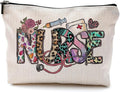 Nurse Makeup Bags,Nurse Gifts for Women,Nurse Cosmetic Bags With Zipper,Nurse Gifts for Nursing Student,Student Nurse Gifts(White)