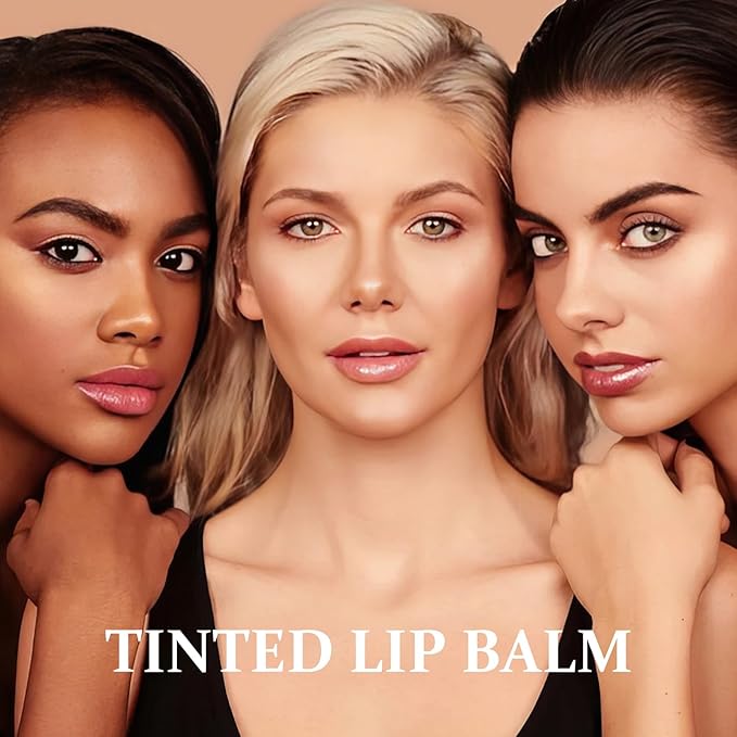 Lip Gloss, Lipstick 3 Step Makeup in 1 Swipe, Multi Use Lip Gloss, Cream Blush Eyeshadow base, Lip Stain Waterproof & Transfer Proof, Hydrating Wear & Vegan #Peachy Nude