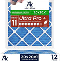 MervKing 20x20x1 Air Filter Actual Size: 19.7" x 19.7" x 0.75" MERV 11 MPR by MervKing