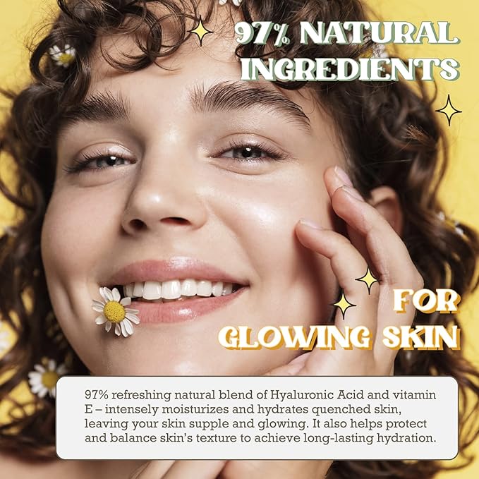 Purifect CEO of H20 Hyaluronic Acid Facial Serum – Hydrating, Moisturizing, Relieves Redness with Vitamin E – Made in USA – Plumping Formula, Pairs Well with Vitamin C Serum & Moisturizer