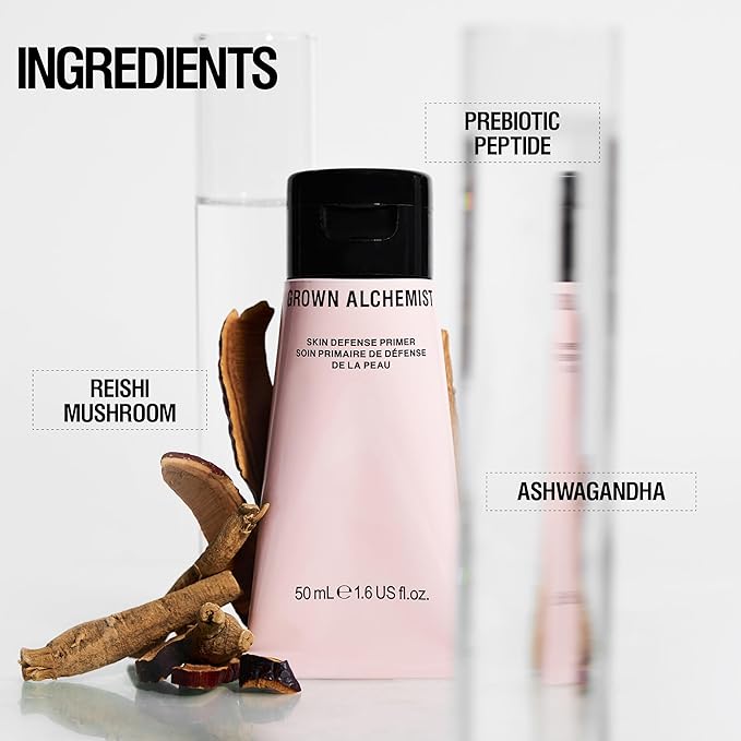 Grown Alchemist Skin Defense Primer and Lightweight Matte Pore Refiner. (50mL)