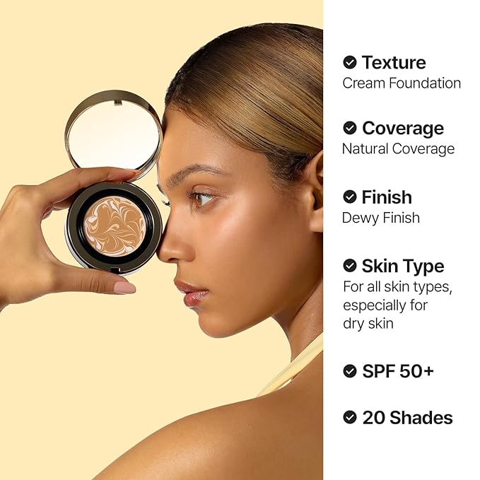 [NEW] AGE20'S Signature Essence Pact | 24W BUFF | Vegan Korean Cushion Foundation | Pack of 1 | Cream Foundation, Dewy & Glow Finish, Natural Coverage, SPF 50+