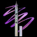 Chameleon Metallic Duochrome Liquid Eyeliner, Color Shifting Shimmery Eye Liner, Duo-color Waterproof Long Lasting Glitter Eye Makeup Pen Eyeliners (Aurora Glow)