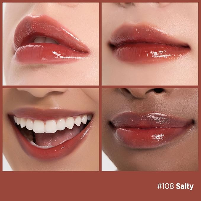 Laka Fruity Glam Tint Mini Best Sellers, #102 Dewy, #108 Salty, #115 Envy, #114 Harmony
