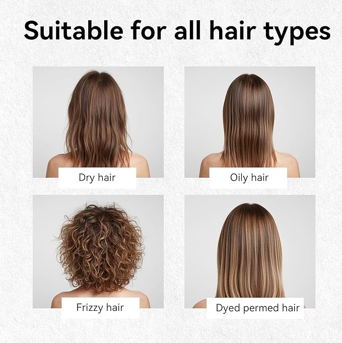 Hair Milk Spray, Nourishes Hair Detangler Conditioner, Repairs Dry, Damage & Split Brittle Strands, All in One Leave-In Mist for All Hair Types, Cruelty Free Refreshing Formula, 4.56 Fl Oz