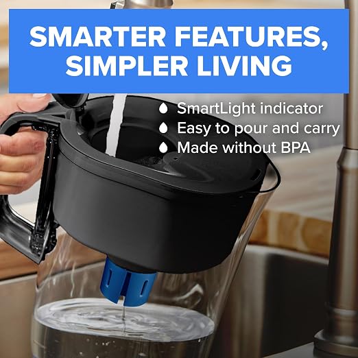Brita Water Pitcher, Metro Elite Filter, Removes 99% of Lead, Includes 1 Filter - Image 4