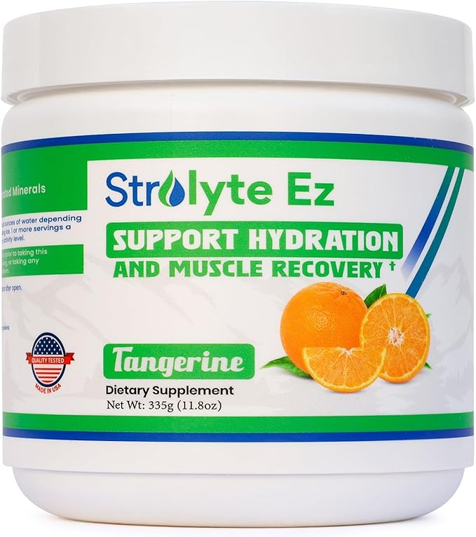 Keto Electrolytes Powder - Sugar Free Daily Hydration Powder Boost Energy & Muscle Recovery - Refreshing Tangerine Electrolyte Powder with All Essential Electrolytes & Trace Minerals