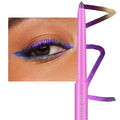 Purple Eyeliner Chameleon Eyeshadow Stick Eye liner Glitter Eyeliner Pen Colorful Cream Shimmer Eye shadow Waterproof Long Lasting Halloween Eye liner Pencil Party Stage Use # 05