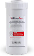 LiquaGen Activated Alumina + Carbon + KDF-55 Replacement Water Filter Cartridge by LiquaGen