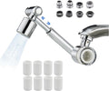 YYKBZ 1440° Rotating Sink Water Filter Faucet Extender Aerator, 2 Mode Swivel by Unknown