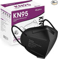 Miuphro KN95 Disposable Face Mask 25 Pack 5-Ply Breathable Safety Masks Against by Miuphro