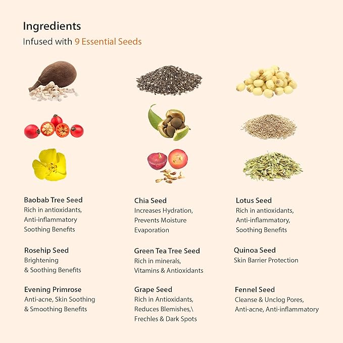 Blithe Vital Treatment 9 Essential Seeds Niacinamide Toner - Korean Skin Essence Green Tea Toner for Face, Clarifying Oily Skin Vitalizing & Dark Spots 1.83 Fl Oz