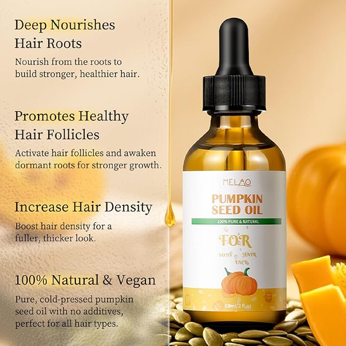 Hair Strengthening Oil for All Hair Types (Pumpkin)