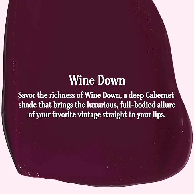 Gerard Cosmetics HydraMatte Liquid Lipstick Wine Down, Wine Lipstick with Matte Finish, Long Lasting and Non Drying, Super Pigmented Fully Opaque Lip Color