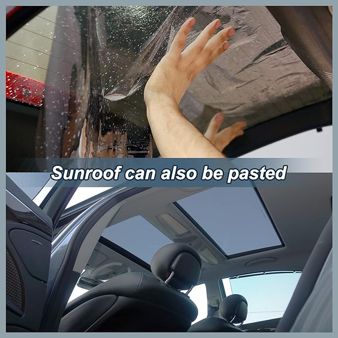 TOYOCO Window Tint Film for Cars, 35% VLT 24in x 25Ft Ceramic Window Tinted, Blocks 99% UV & IR Rays, Heat Resistant Anti Glare Film for Windshield, Scratch Resistant Sun Shade Auto Tint Roll