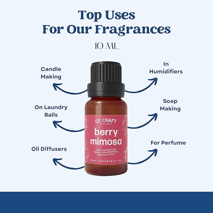 CANDECraftCo Premium Fragrance Oil – Diffuser Oils Fragrances Scented for Home, Candle Soap Making Supplies, Aromatherapy Blends for House (0.34 Fl Oz) (2-Pack, Fruit Loops)