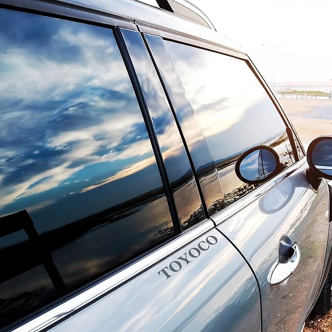 Window Tint Film for Cars, 50% VLT 24" in x 11.5'Ft Ceramic Window Film, Blocks 99% UV & IR Rays, Heat Resistant Anti Glare Film for Windshield, Scratch Resistant Sun Shade Auto Tint Roll