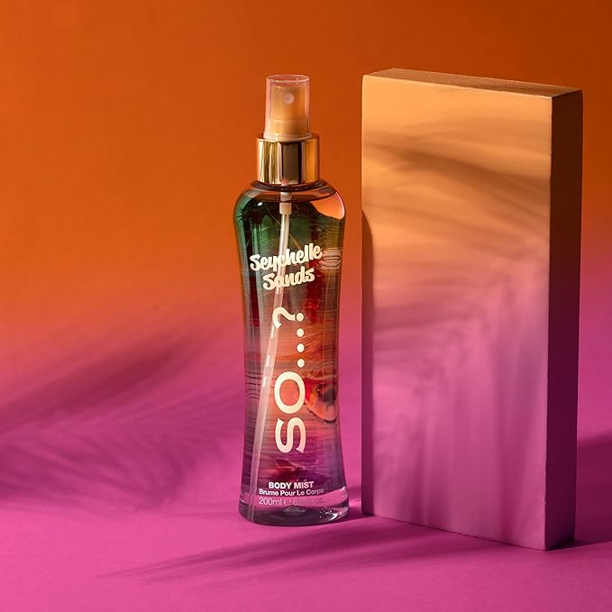 So…? Seychelle Sands Body Mist Oriental Vanilla Body Spray for Women with Peach, Rose Notes - Gifts for Women - 6.9 oz