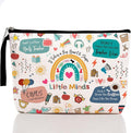 Teacher Gifts Funny Makeup Bag Teacher Appreciation Gifts Teacher Must Haves Teacher Birthday Gifts for Women Educator Colleague New Teacher Thank You Gifts Cosmetic Bag Graduation Gifts