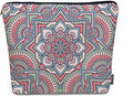Woman Makeup Bag Mandala, Ethnic Tribal Mandala Floral Boho Makeup Bags Travel Cosmetic Bags Toiletry Makeup Organizer Pencil Pouch Make Up Cosmetic Bag For Owners Lady Birthday Gifts