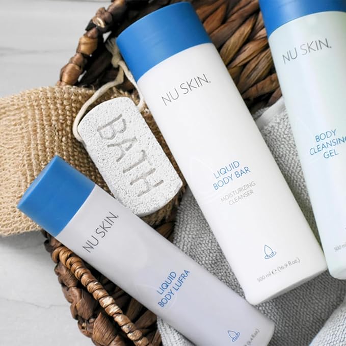 Nu Skin Liquid Body Bar | Moisturizing Cleanser for Soft, Refreshed Skin | Gentle Body Wash with Light, Invigorating Fragrance | 16.9 oz | 1 Pack