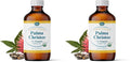 Baar Palma Christos Organic Castor Oil, Cold-Pressed, Hexane-Free, USDA Certified, for Skin, Hair, Massage & Castor Oil Packs, Glass Amber Bottle, 8 oz. (Pack of 2)
