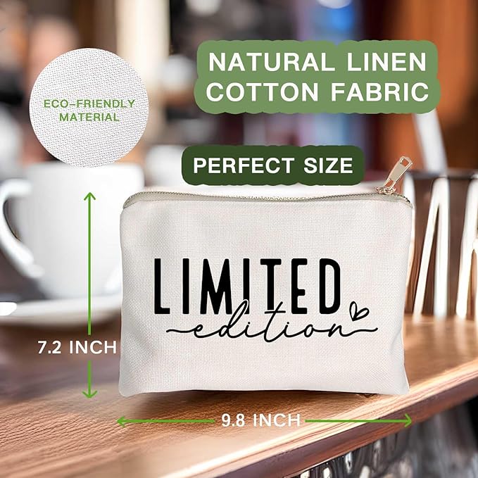 Limited Edition Makeup Bag Gift You Are Enough Cosmetic Bag Positive Quote Carry Bag Mental Health Positive Motivational Travel Bag Limited Edition Self Love Sister Pouch
