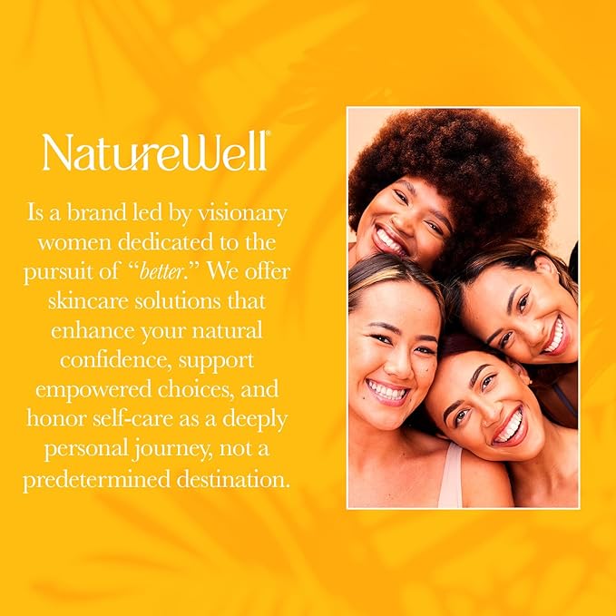 NATURE WELL Cheeky Firming & Moisturizing Body Cream, Lightweight & Quick-Absorbing Formula to Help Visibly Firm & Smooth Skin, Scented with Pistachio, Almond, Coconut, & Salted Caramel,12 Oz