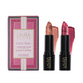 LAURA GELLER NEW YORK Italian Marble Lipstick Duo - Berry Banana & Rose Macaron
