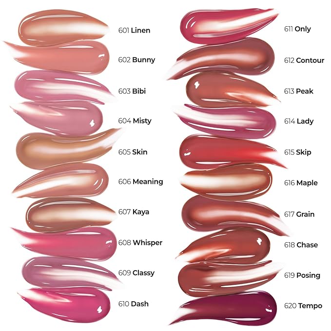 Laka Maxi Glayer Tint 3.8g/0.13oz., Glass Layer of Gloss, Ultra Glow & Vivid Layerable Pigments, High Shine Lip Oil, K-Beauty (#610 Dash)