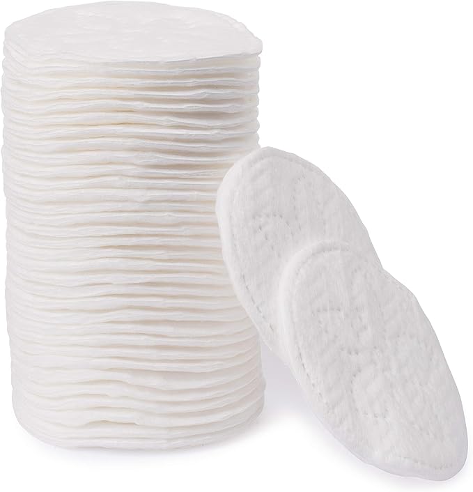 Premium 100% Cotton Rounds (300 Count) - Soft and Gentle Makeup Remover and Cleansing Pads for Face, Nail, and Personal Care - Absorbent, Textured, Lint-Free, and Hypoallergenic