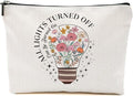 Inspirational Gifts Makeup Bag, Positive Affirmations Cosmetic Bag, Organizer Zipper Pouch Boss Day Mothers Day Birthday Motivational Gifts for Women Friends Sister Coworker Bestie