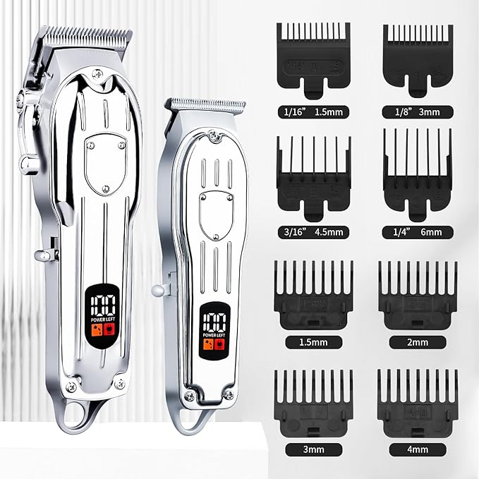 Hair Clippers for Men,Beard Trimmer for Mens,Professional Electric Hair Clipper Set,Men's Electric Hair Clipper,Cordless Hair Trimmer for Family,Gifts for Men.