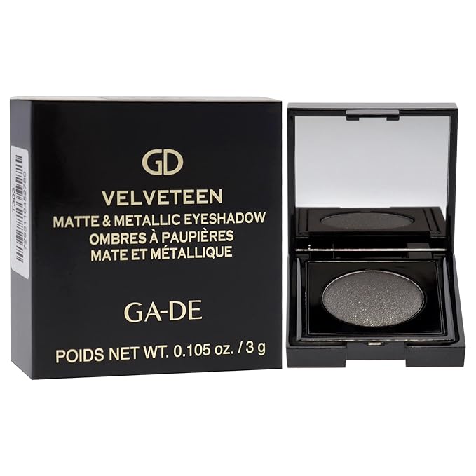 GA-DE Velveteen Metallic Eyeshadow Mono, 150 - Pearl Infused, Shimmer Eye Makeup - Silky-Soft, Densely Pigmented, Seamless Blend- 0.105 oz