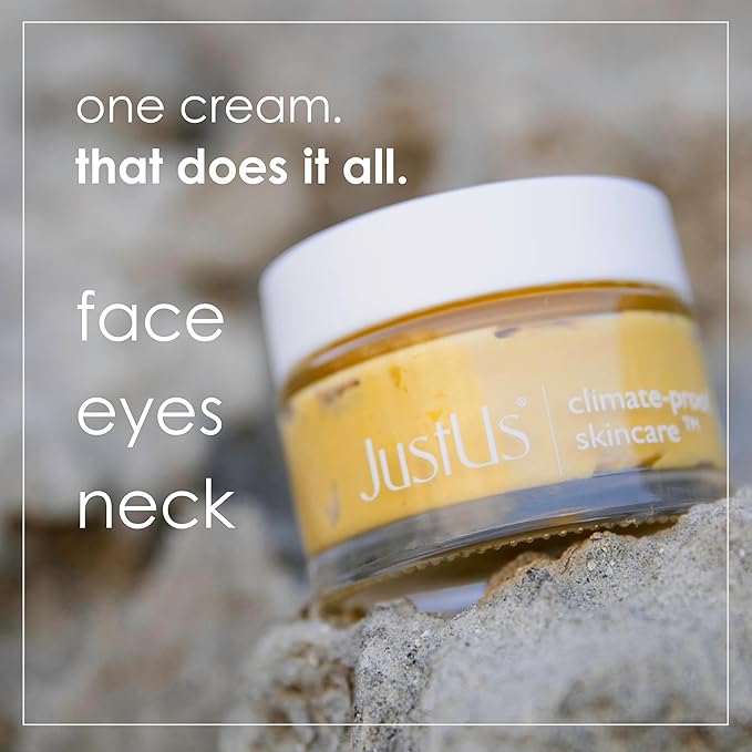 JustUs Skincare, Meta Ultimate Day + Night Treatment Cream, Advanced Hydrating & Anti-Aging Formula Rejuvenates & Moisturizes, with Peptides and Bacuri - 50ml / 1.67 oz