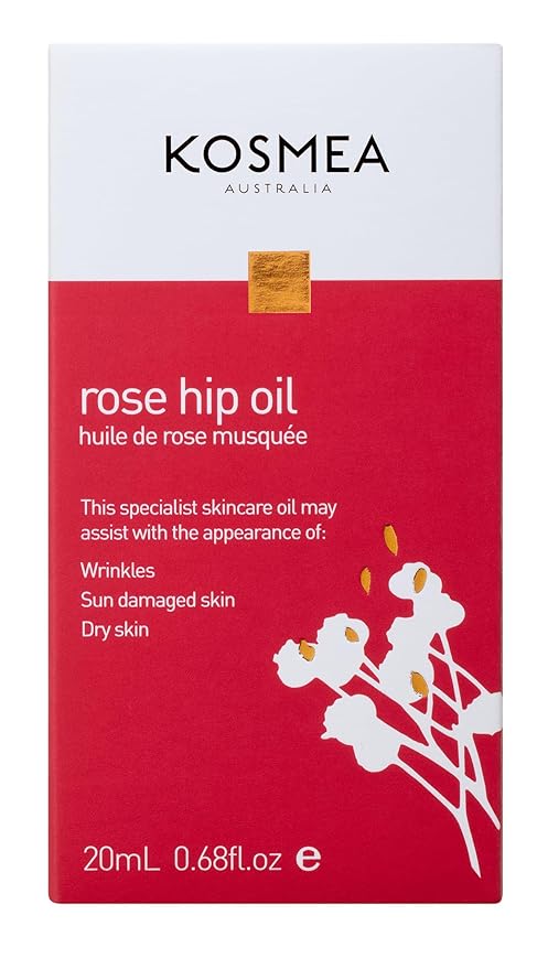 Kosmea Rosehip Oil – Anti-Aging Benefits for Face & Body – Premium Quality Super-critically Extracted Oil Using The Entire Fruit, Seed & Skin - 0.68 fl oz