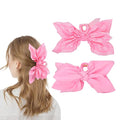 Bow Claw Clips Bow Hair Clips 2PC Pink Big Hair Bows for Women Butterfly Styling Large Hair Clips for Thick Hair for Girls Hair Accessories for Teen