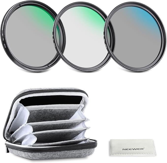 NEEWER 46mm UV/CPL/ND Lens Filter Kit by Neewer