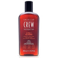 American Crew 3-in-1 Shampoo, Conditioner and Body Wash, Gift for Men, 15.2 fl oz