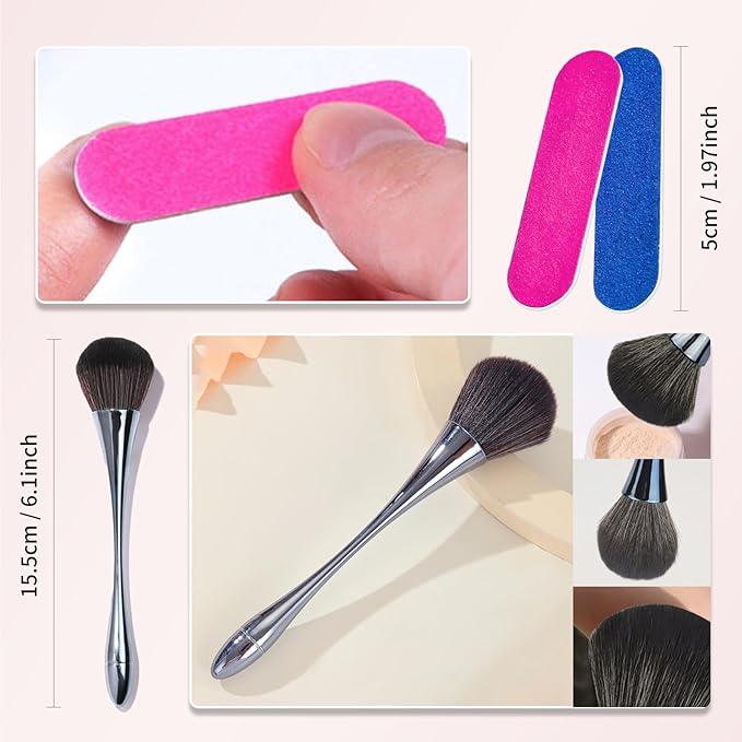 Professional Electric Nail Drill Kit Pink Portable Rechargeable Cordless Nail File Machine 35000 RPM with 7PCS Bits for Acrylic Gel Powder Nails Polish Pedicure Toenail Tool Salon Set