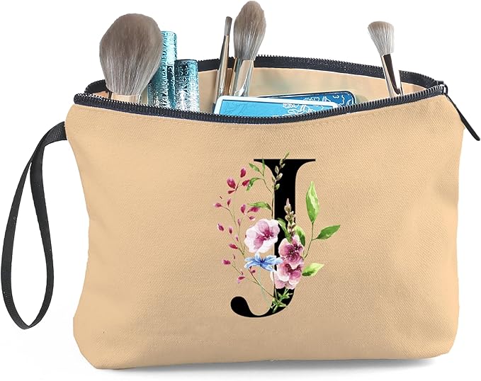 Birthday Inspirational Bridesmaid Proposal Team Small Gifts for Women Mom Aunt Teacher Sister Coworkers Makeup Cosmetic Bag Travel with Mirror Mothers Day Christmas Graduation J