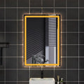 500 X800 mm Illuminated Backlit LED Bathroom Mirror, Wall Mounted Multifunction by JSLJDM