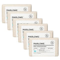 MARLOWE. No. 102 Body Scrub Soap 7 oz (6 Bars) Exfoliating Soap Bar with Shea Butter, Olive Oil & Green Tea, Cleanses & Smooths, Sage & Fir Scent