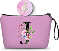 Birthday Inspirational Bridesmaid Proposal Team Small Gifts for Women Mom Aunt Teacher Sister Coworkers Makeup Cosmetic Bag Travel with Mirror Mothers Day Christmas Graduation J