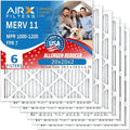 AIRX FILTERS WICKED CLEAN AIR. 20x20x2 Air Filter MERV 11 Electrostatic Pleated by AIRXFILTERSWICKEDCLEANAIR