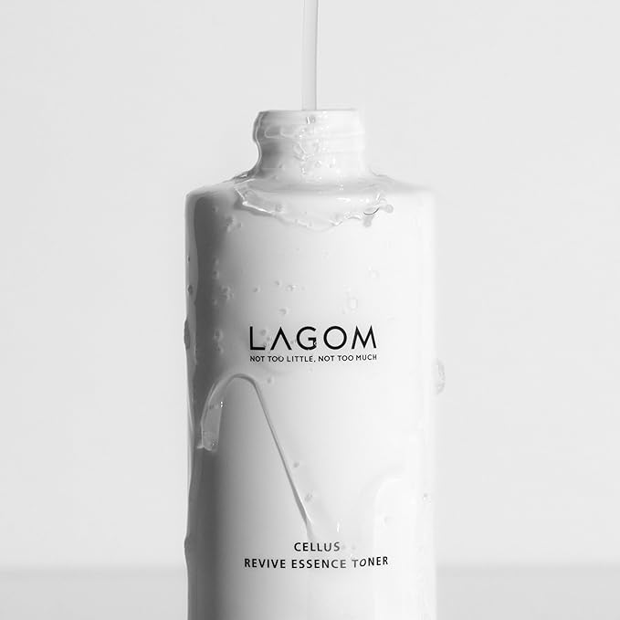LAGOM Cellus Revive Essence Toner for Natural Replenishment with 3-Layer Hyaluronic Acid,Face Calming, Soothing, All Skin 6.76 Fl Oz