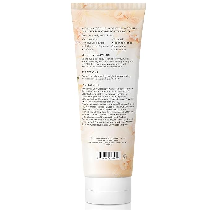 Nakery Neck Creams for Tightening & Firming Skin - Tightening Cream for Body & Face - Neck Firming Cream for Aging Skin - Neck Tightening Cream & Body Cream for Extremely Dry Skin - Seductive Comfort